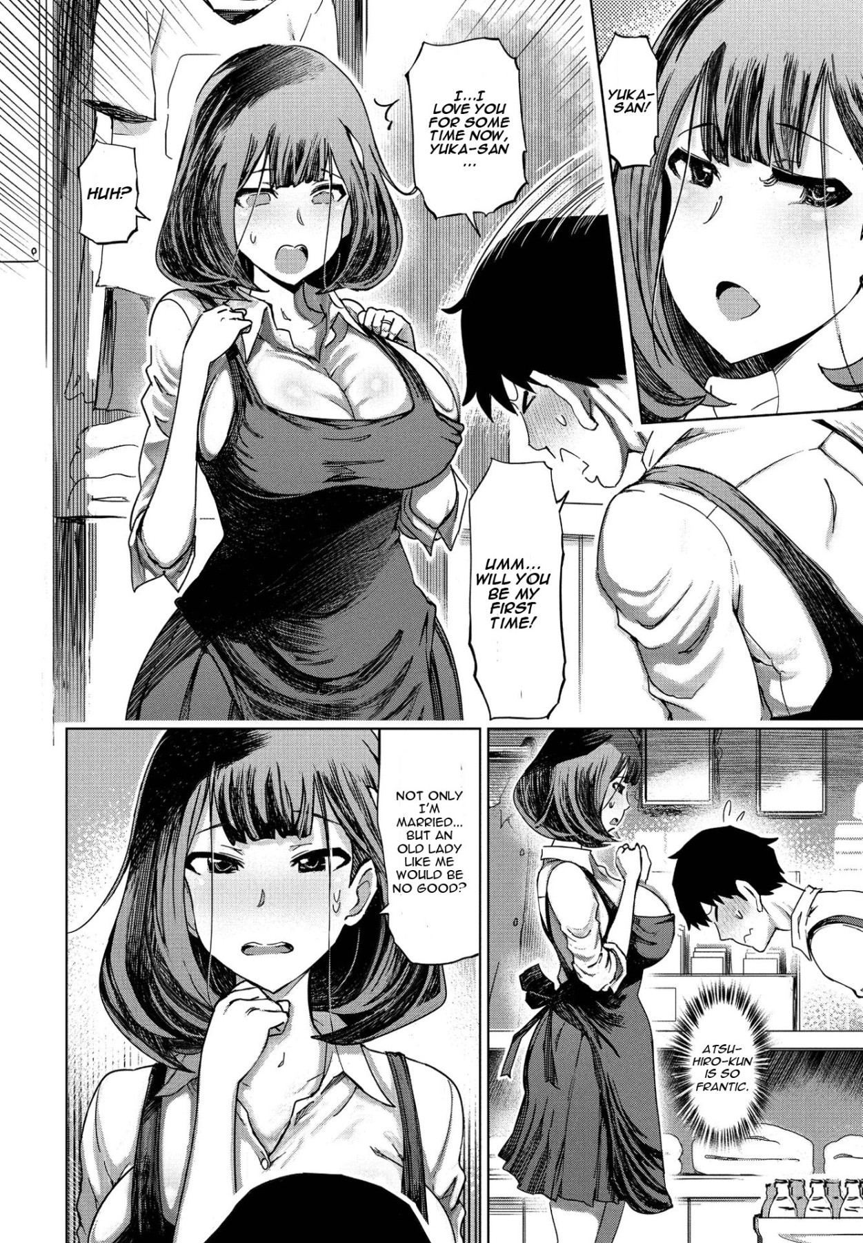 Hentai Manga Comic-With My Beloved Aunt...-Read-2